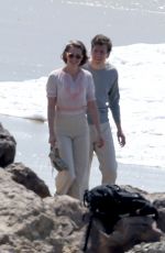 KRISTEN STEWART on the Set of New Woody Allen