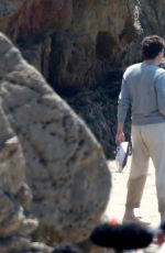 KRISTEN STEWART on the Set of New Woody Allen
