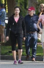 KRISTEN STEWART on the Set of New Woody Allen
