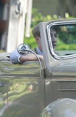KRISTEN STEWART on the Set of New Woody Allen