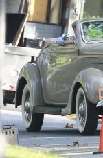 KRISTEN STEWART on the Set of New Woody Allen