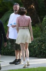 KRISTEN STEWART on the Set of New Woody Allen