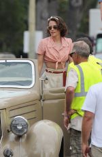 KRISTEN STEWART on the Set of the New Woody Allen Movie 08/25/2015