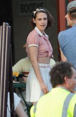 KRISTEN STEWART on the Set of the New Woody Allen Movie 08/25/2015