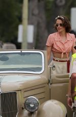 KRISTEN STEWART on the Set of the New Woody Allen Movie 08/25/2015