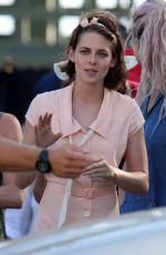 KRISTEN STEWART on the Set of the New Woody Allen Movie in Los Angeles 08/24/2015