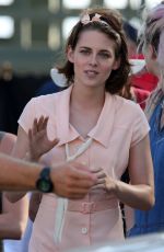 KRISTEN STEWART on the Set of the New Woody Allen Movie in Los Angeles 08/24/2015