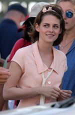 KRISTEN STEWART on the Set of the New Woody Allen Movie in Los Angeles 08/24/2015