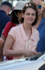 KRISTEN STEWART on the Set of the New Woody Allen Movie in Los Angeles 08/24/2015