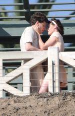 KRISTEN STEWART on the Set of the New Woody Allen Movie in Los Angeles 08/24/2015