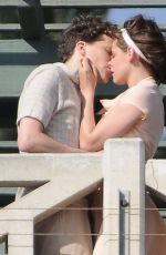 KRISTEN STEWART on the Set of the New Woody Allen Movie in Los Angeles 08/24/2015