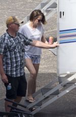 KRISTEN STEWART on the Set of Woody Allen