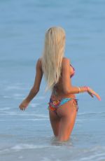 KYLIE JENNER and PIA MIA PEREZ in Bikinis in Punta Mita 08/10/2015