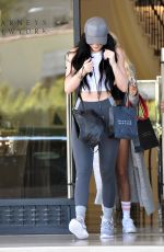 KYLIE JENNER and PIA MIA PEREZ Leaves Barneys New York in Beverly Hills 08/23/2015