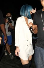 KYLIE JENNER Arrives at 1Oak in Los Angeles 08/28/2015