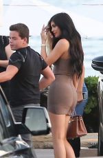 KYLIE JENNER Arrives at Nobu in Malibu 08/24/2015