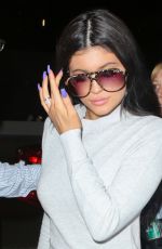 KYLIE JENNER at LAX Airport in Los Angeles 08/15/2015