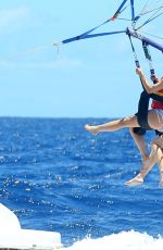 KYLIE JENNER Having Fun on Vacation in St. Barts 08/19/2015