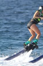 KYLIE JENNER Having Fun on Vacation in St. Barts 08/19/2015