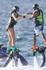 KYLIE JENNER Having Fun on Vacation in St. Barts 08/19/2015