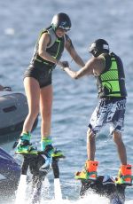 KYLIE JENNER Having Fun on Vacation in St. Barts 08/19/2015