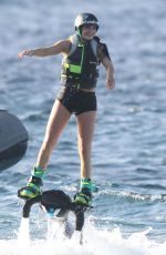 KYLIE JENNER Having Fun on Vacation in St. Barts 08/19/2015