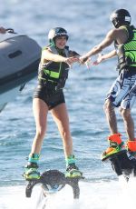 KYLIE JENNER Having Fun on Vacation in St. Barts 08/19/2015