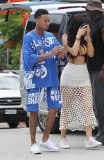 KYLIE JENNER Having Fun on Vacation in St. Barts 08/19/2015