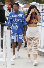 KYLIE JENNER Having Fun on Vacation in St. Barts 08/19/2015