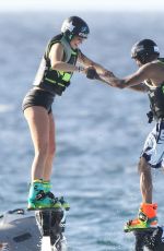 KYLIE JENNER Having Fun on Vacation in St. Barts 08/19/2015