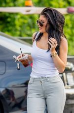 KYLIE JENNER in Tights Out in Calabasas 08/03/2015