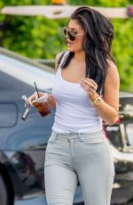 KYLIE JENNER in Tights Out in Calabasas 08/03/2015