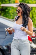 KYLIE JENNER in Tights Out in Calabasas 08/03/2015