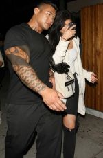 KYLIE JENNER Leaves The Nice Guy in West Hollywood 08/26/2015