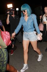 KYLIE JENNER Night Out in Hollywood 08/29/2015