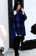 KYLIE JENNER Out and About in Los Angeles 08/06/2015