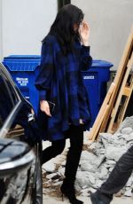 KYLIE JENNER Out and About in Los Angeles 08/06/2015