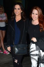 LACEY CHABERT and AMY DAVIDSON Arrives at Taylor Swift’s Concert in Los Angeles