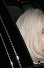 LADY GAGA Leaves The Beverly Wilshire Four Seasons Hotel 08/13/2015