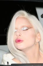 LADY GAGA Leaves The Beverly Wilshire Four Seasons Hotel 08/13/2015