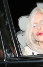LADY GAGA Leaves The Beverly Wilshire Four Seasons Hotel 08/13/2015