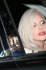 LADY GAGA Leaves The Beverly Wilshire Four Seasons Hotel 08/13/2015