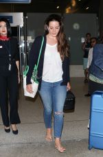 LANA DEL REY Arrives at Los Angeles International Airport 08/18/2015