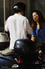LANA DEL REY Night Out in Portofino 08/02/2015