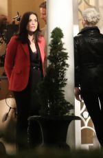 LANAPARRILLA on the Set of Once Upon a Time 08/26/2015