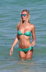 LAURA CREMASCHI in Bikini at a Beach in Miami 08/12/2015