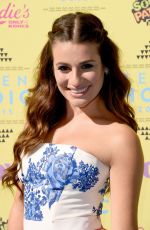 LEA MICHELE at 2015 Teen Choice Awards in Los Angeles