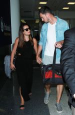 LEA  MICHELE at LAX Airport in Los Angeles 08/05/2015