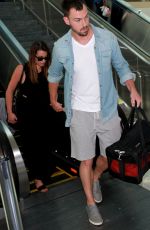LEA  MICHELE at LAX Airport in Los Angeles 08/05/2015