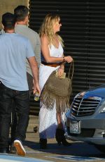 LEANN RIMES Arrives at Nobu in Los Angeles 08/14/2015